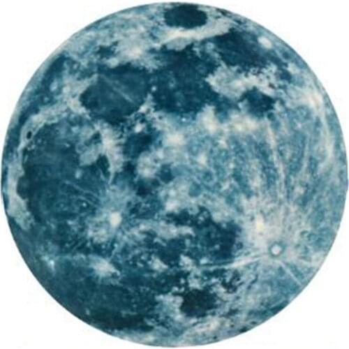 30cm Moon 435Pcs Stars Dots Green Luminous Wall Sticker Children Room Ceiling Stairs Decoration Fluorescent Mural Decals