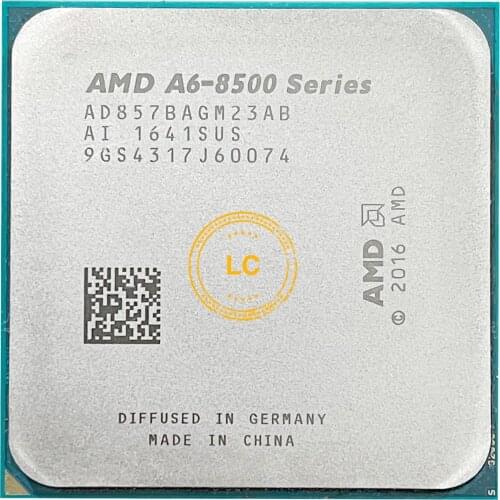AMD A6-Series A6-8500 A6 8570 3.5 GHz 65W Dual-Core CPU Processor AD857BAGM23AB Socket AM4