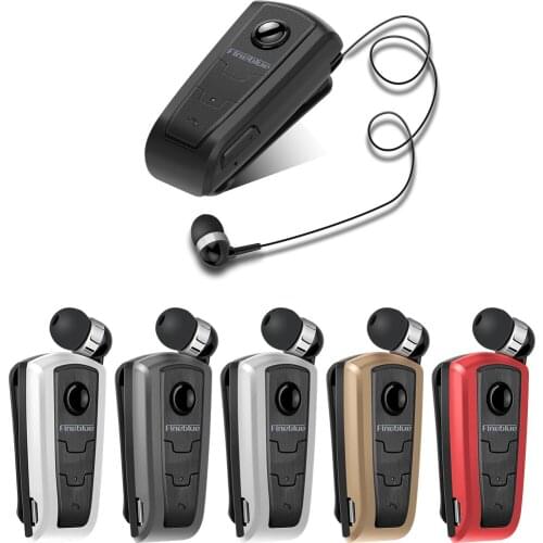 Wireless Bluetooth Earphone Fineblue F910 Portable Headset In-ear Hands-free Microphone call vibration Reminder Earphone