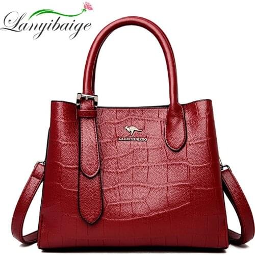 Tote Leather Luxury Handbags Women Bags Designer Handbags High Quality Crossbody Bags For Women 2020 PU Main Ladies Hand Bag