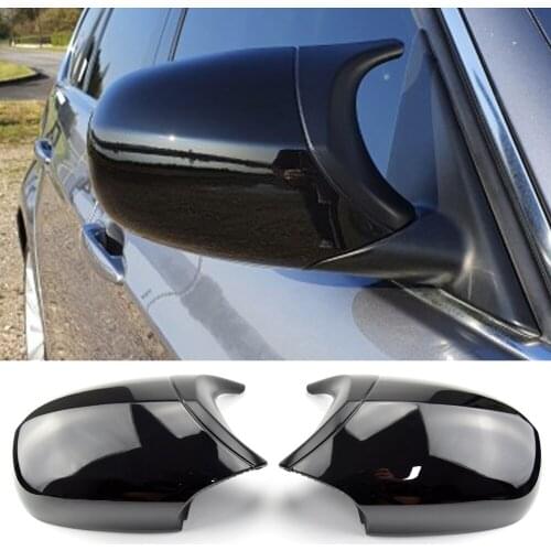 Mirror Cover ABS Carbon pattern Car Rearview Mirror Cap Cover Direct Replace For BMW E90 E91 2008-11 E92 E93 2010-13 LCI