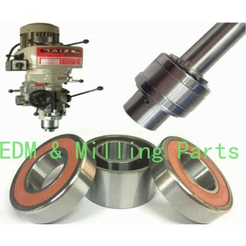 CNC Milling Machine Part R8 Spindle Bearings Assembly Taiwan Milling 7207DB P5 For Bridgeport Mill Part
