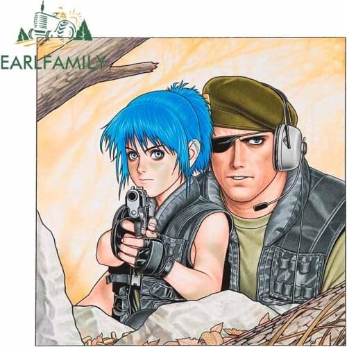 EARLFAMILY 13cm x 8.6cm for Leona Hadrian Cartoon Decal VAN Personality Trunk Car Sticker Windows Laptop Scratch-Proof Graphics