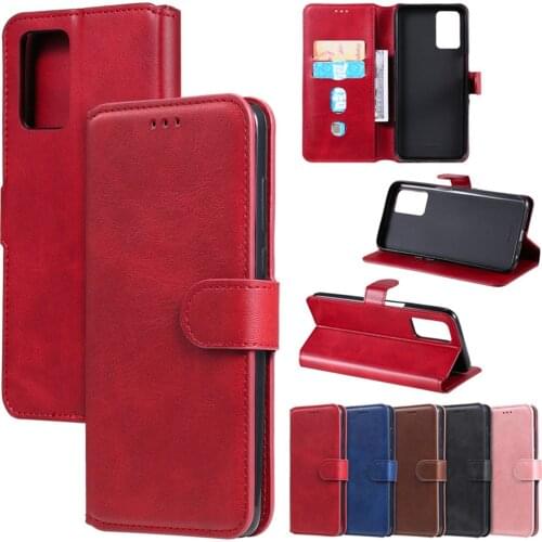 For Oppo A54 5G 2021 Flip Case Luxury Magnetic Card Book Shell Oppo A54 A 54 Leather Wallet Case for Oppo A54 Stand Funda Cover