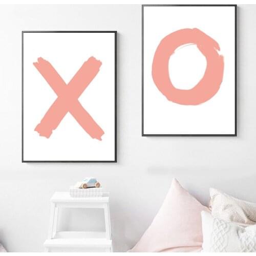 Space Art XO Correctly Beautifies Wall Paintings, Ink Paintings, Posters and Decorative Nordic Restaurant Bedroom Wall