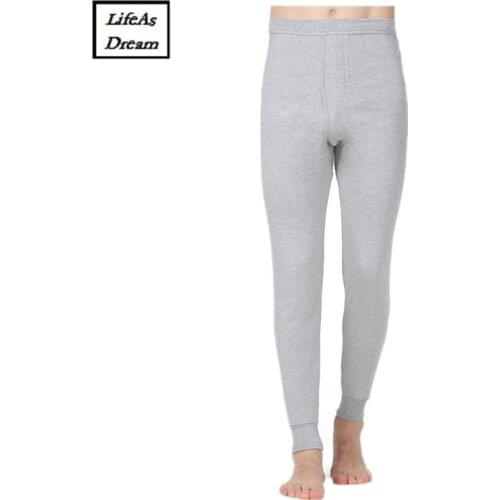 New Winter Warm Mens Warm Leggings Tight Men Long Johns Plus Size Warm Underwear Elastic Tights Men Thermal Warm Pants
