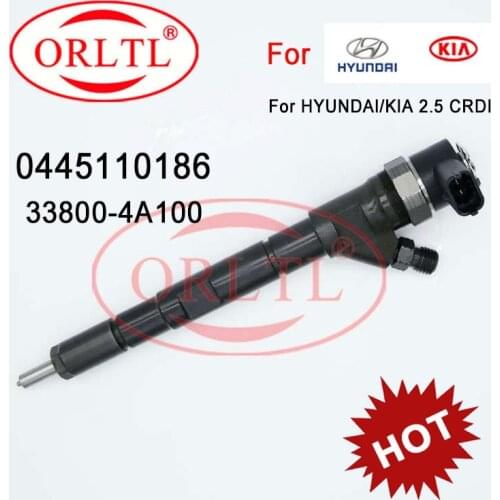 ORLTL 0445110186 (0445 110 186) ,0 445 110 691 Common Rail Sprayer Injector For Hyundai Starex/Libero/Starex 2.5CRDi KIA Sorento