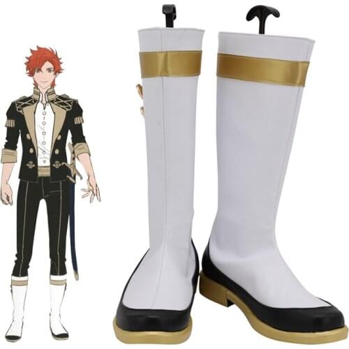 Fire Emblem: Three Houses Wind Flower Snow Moon Officers Academy Blue Lions Sylvain Jose Gautier Game Cosplay Shoes Boots