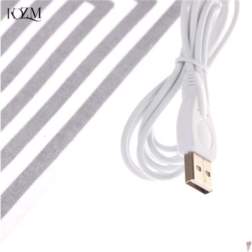 8x18CM USB Heating Element Film Heater Heated Insoles Winter Outdoor Sports Ski Heating Insoles Keep Warm for Men Women Shoes