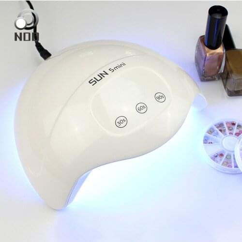 NOQ SUN5 mini Max30W UV LED Smart Sensor Nail Dryer Professional Manicure Machine Ultraviolet Therapy Lamp For Nails Equipment