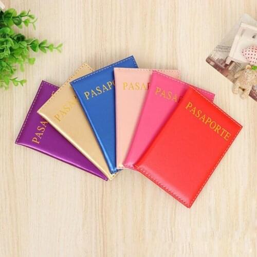 Universal Travel Passport Cover Women Pu Leather Cute Pink Holder Passport Lovely Girl Passport Case Travel Covers for passports