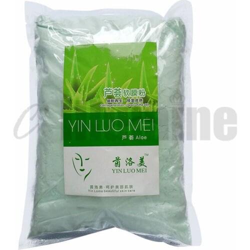 Moisturizing Relaxing Rehabilitating Acne-free Printing Beauty Salon 800g Aloe Vera Modeling Peel Off Soft Film Mask Powder