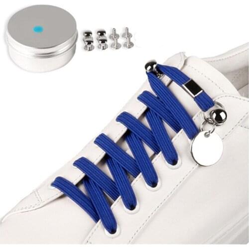 Funny Lazy No Tie ShoeLaces Quick and easy Sneaker elastic Shoelaces men shoes One-handed shoelaces Sports Shoelace