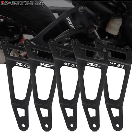 Rear Footrest Blanking Plates for YAMAHA YZF-R25 YZF-R3 MT-25 MT-03 MT03 2015-2021 Motorcycle Accessories Racing Hook Foot Rest