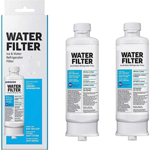 Replace Samsung DA97-17376B refrigerator water filter 2 pieces