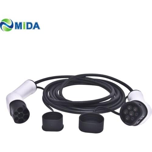 32A Type 2 to Type 2 Three Phase for Electric Car 5M EVSE Car Charging Cable