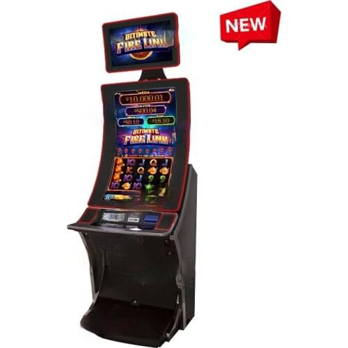 43" Curve touch screen Fire Link slot game machines PTI APEX bill acceptor touch button slot game board are optional