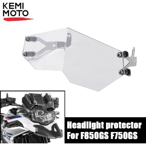 For BMW F850GS F750GS F 850 GS F 750 GS Headlight Protector Guard 2018 2019 Motorcycle Headlight Grill Cover after market