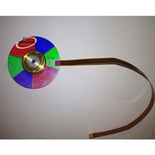 Original Color Wheel For BenQ W1400 /W1500 /W1075 /W1080ST Projector Color Wheels,6 segments 44mm(red-blue-green)