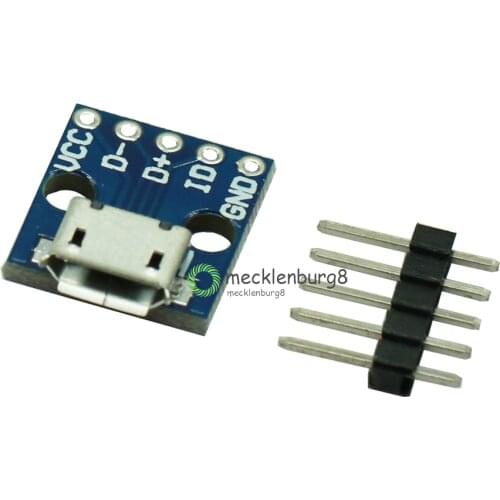 5Pcs CJMCU Micro USB Board Power Adapter 5V Breakout Switch Interface Module For Arduino