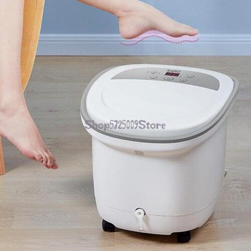 Full Automatic Foot Bath Foot Bucket Household Foot Basin Constant Temperature Heating Electric Massage Wu Xin