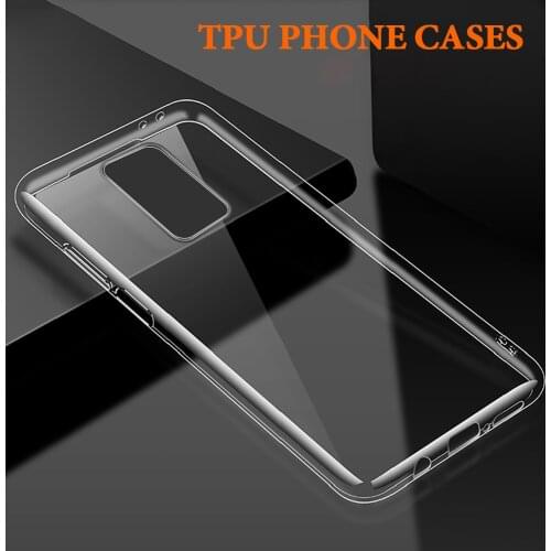 Transparent Case For Xiaomi Redmi 9 9A 9C Clear Soft TPU Silicone Case For redmi note 9 9s redmi note 9 pro max Protective Cases