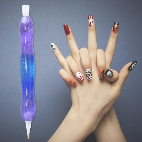 5D Point Drill Pen Resin Diamond Painting Pen Cross Stitch Drawing Embroidery Picking Tool Handmade Sewing Craft Accessories