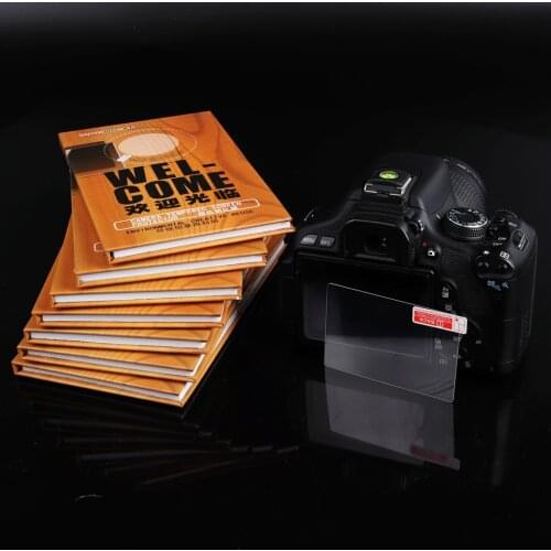 3PCS HD Focusing Screen Tempered Glass Screen Protector For Sony A5100 A6500 Camera Special Screen Toughened Protective Film