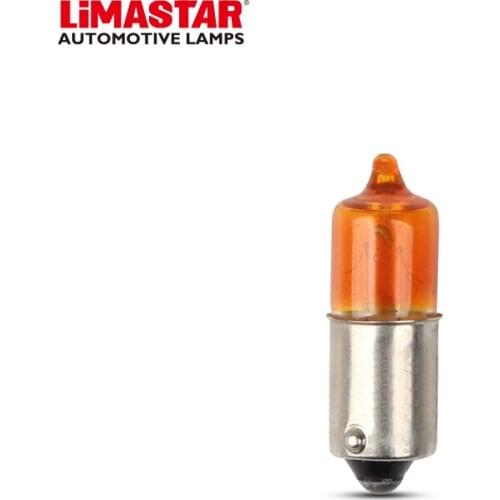 10pcs Car signal Lights H6W 12V 6W BAX9s Amber auto miniature Bulb Parking light inter Lamp light