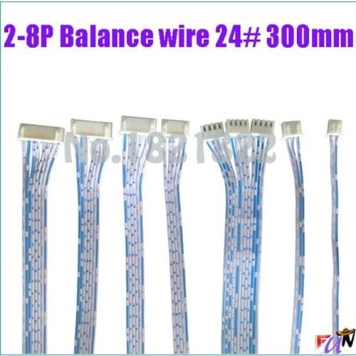 2-8P 24awg Balance wires signal small wire 2468 24# wire 300mm