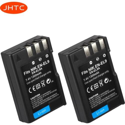 EN-EL9 EN-EL9a EN EL9a Camera Battery For Nikon D40 D60 D40X D5000 D300 L15 ENEL9A EN EL9 Batterie 1300mAh
