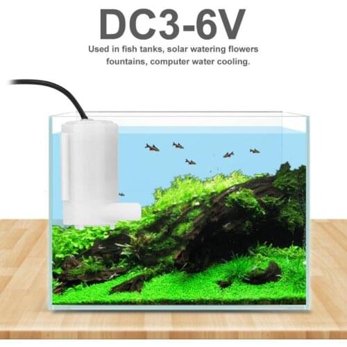 DC3-6V Low Noise Brushless Motor Pump Mini Micro Submersible Water Pump