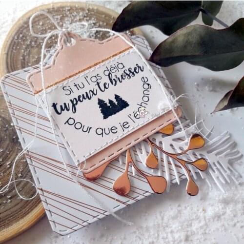 Three sizes of tags Metal Cutting Dies Stencils DIY Scrapbooking Paper/photo Cards Embossing Dies