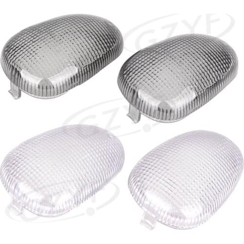 E-Mark Turn Signals Light Indicator Blinker Lens Cover for APRILIA TUONO 2002-2004 & MILLE 2001-2004 Turing Lamp Shells Pair