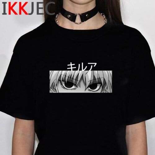 Hunter x Hunter Killua Zoldyck Kurapika t shirt female white t shirt harajuku casual 2021 vintage t-shirt tumblr white t shirt