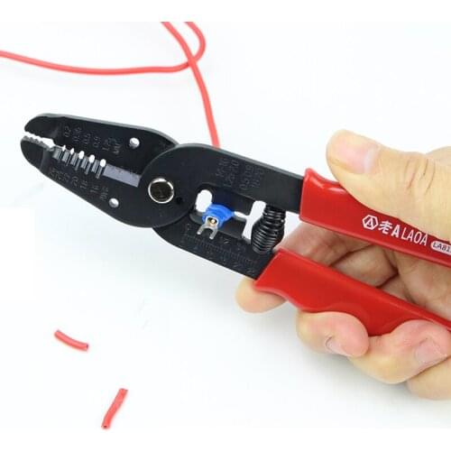 LAOA Wire Strippter 7 in 1 Multifunctional Automatic Strippers Wire Stripping Electrical Terminal Pliers Wire Crimping