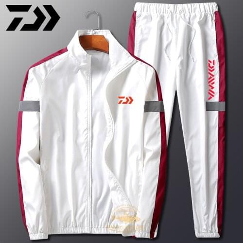 Daiwa Suit for Fishing Clothing Quick-drying Pants Fishing Waterproof Breathable Thin Spring Clothes Fishing Jacket Outdoor