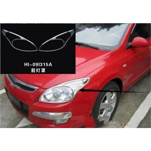 ABS Chrome Front headlight Lamp Cover 2007-2009 for Hyundai i30