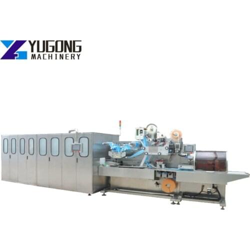 Production Line Full Automatic Baby Wet Wipes Machine Wet Wipes Filling Sealing Machine Wet Wipe Packing With Label Machine