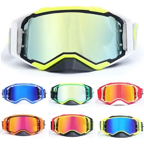 Men Womens Motorcycle Goggles Outdoor Cycling MX ATV Motocross Helmet Glasses Ski Off-road Racing Riding Goggles Dirt Bike Gear