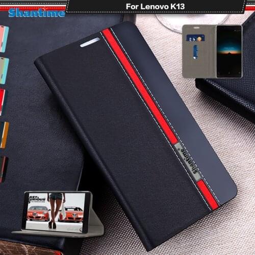 Luxury PU Leather Case For Lenovo K13 Flip Case For Lenovo K13 Phone Case Soft TPU Silicone Back Cover