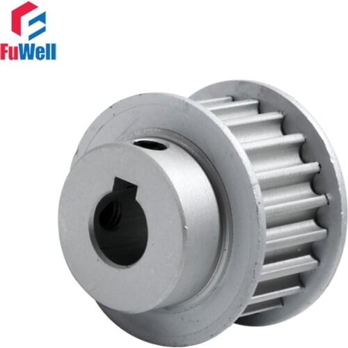 Timing Pulley HTD5M-22T With Keyway 16mm Belt Width Transmission Pulley 8/10/12/12.7/14/16mm Bore 5M 22Teeth Gear Belt Pulley