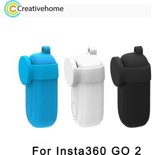 PULUZ Silicone Protective Case with Lens Cover For Insta360 GO 2