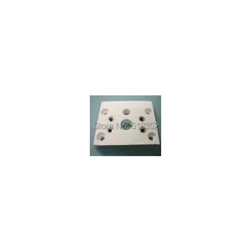 AMS tech Chmer CP301 Upper Ceramic Insulation Board, Isolation/ Isolator Plate 64*76*10mm, WEDM-LS Wire Cut Machine Spare Parts