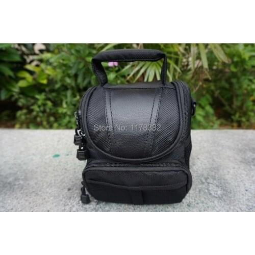 High quality Waterproof Messenger Carrying Camera bag Camcorder Black Case Cover Shoulder Bag Camera Strap for H400 H300 H200