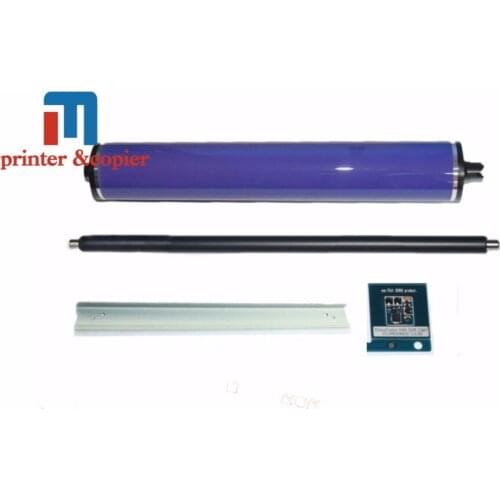 1SET Accessories ( Color Drum+chip+blade+PCR) for xerox DC 240 242 250 252 260 WC 7655 7665 7675 7755 7765 7775 cartridge