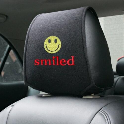 1PCS Hot car headrest cover fit for Mazda Hyundai Skoda Volkswagen golf Honda Accessories Car Styling