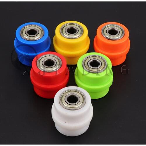 8/10mm Wheel Tensioner Guide Drive Chain Roller Pulley For ATV CRF CR XR Enduro Motorcycle Motocross Dirt Bike