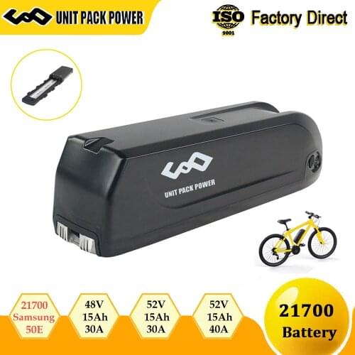 UPP 1000W 750W 500W eBike Motor Battery Hailong 48V 10.4AH 13AH 14AH Samsung Sanyo 18650 Lithium Batteries for Bafang BBSHD Kit
