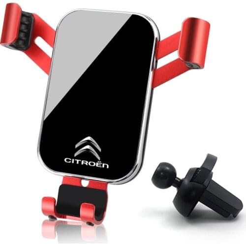 1Pcs ABS Car Phone Holder Gravity Car Mount Mobile Stand For Citroen C4 C3 C6 C5 C1 Xsara Aircross Grand Berlingo Saxo